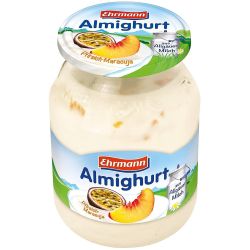 Ehrmann Almighurt йогурт праскова и маракуя (500 г)