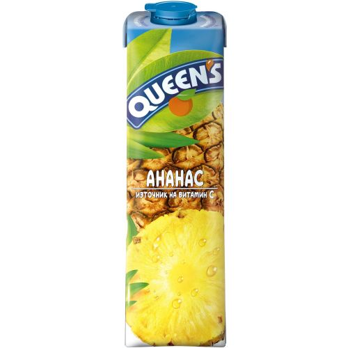Queen's сок ананас 50% (1 л)