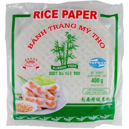 Bamboo Tree оризова хартия кръгла, 22 см (400 г)