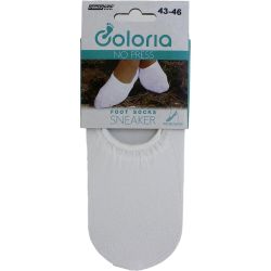 Coloria Sneaker мъжки терлици със силикон, размер 35 - 38, цвят черно