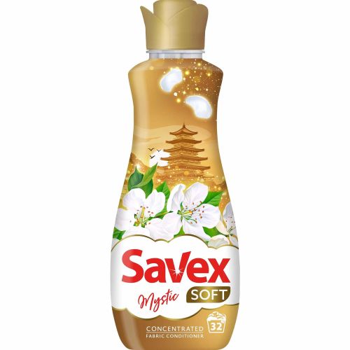 Savex Soft Mystic омекотител, 32 пранета (800 мл)