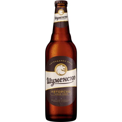 Шуменско Авторско тъмно пиво, стъклена бутилка (500 мл)