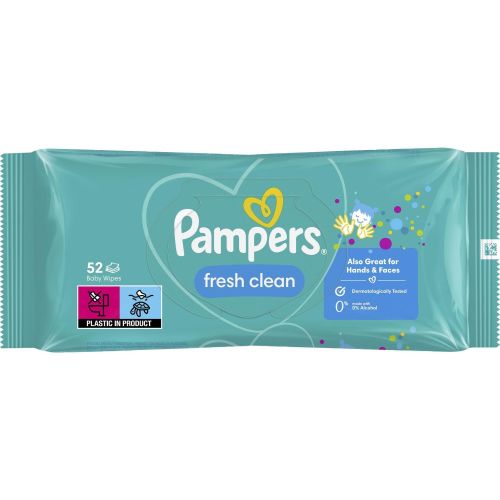 Pampers Fresh Clean кърпички (52 бр.)