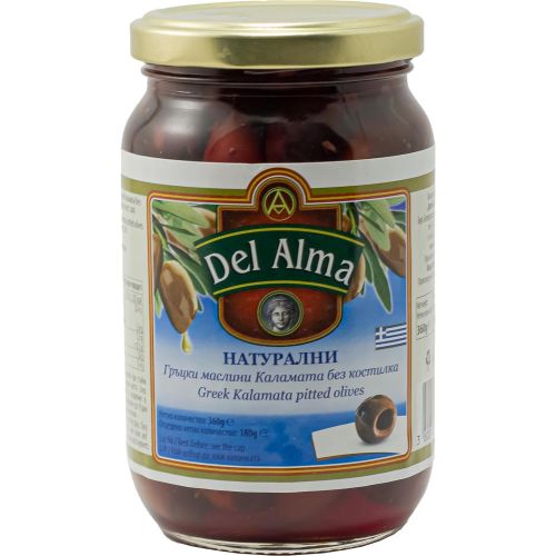 Del Alma маслини каламата без костилки (360 г)
