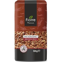 Fiorre пълнозърнест кафяв ориз (500 г)