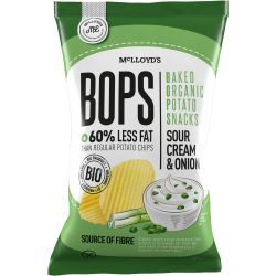 McLloyd's био картофен снакс със сметана и лук (85 г)