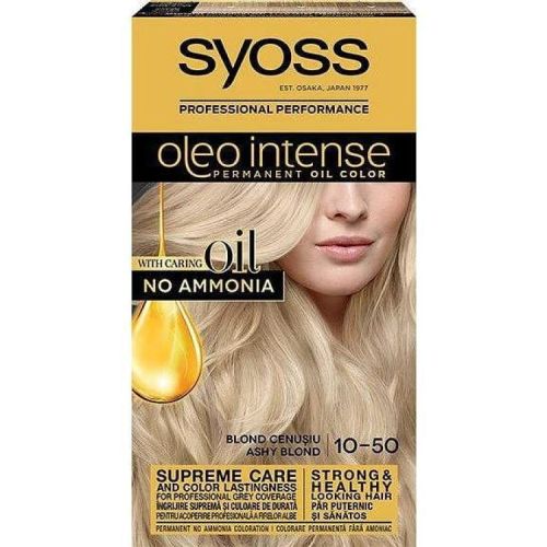 Syoss Oleo Intense боя за коса пепелно рус, 10-50 (1 бр.)
