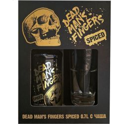 Dead Man's Fingers Spiced напитка с ром 37.5%, 700 мл + чаша (1 бр.)