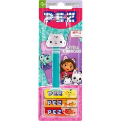 Pez дозатор за детски бонбони с три пълнителя, 3 бр. (25.5 г)