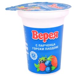 Верея кисело мляко с мюсли и парченца горски плодове (290 г)