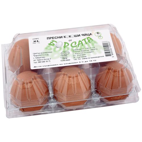 От Борсата кокоши яйца (6 бр.)