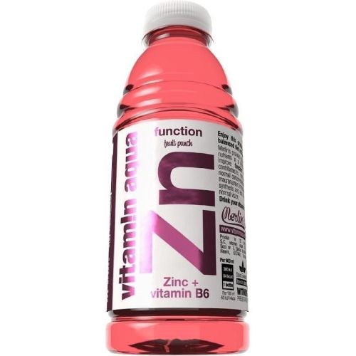 Vitamin Aqua витаминова вода Zn плодов пунш (600 мл)