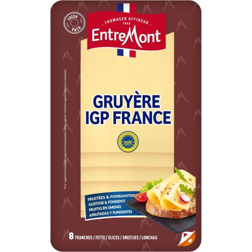 Entremont сирене грюер, слайс (120 г)