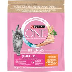 Purina Bifensis Junior суха храна за подрастващи котенца с пиле (750 г)