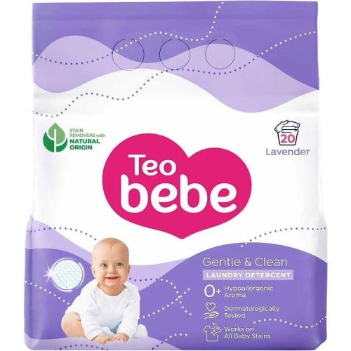 Teo Bebe прах за пране лавандула, 20 пранета (1.5 кг)