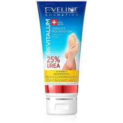 Eveline Cosmetics Foot крем компрес за напукани пети 8 в 1 (75 мл)