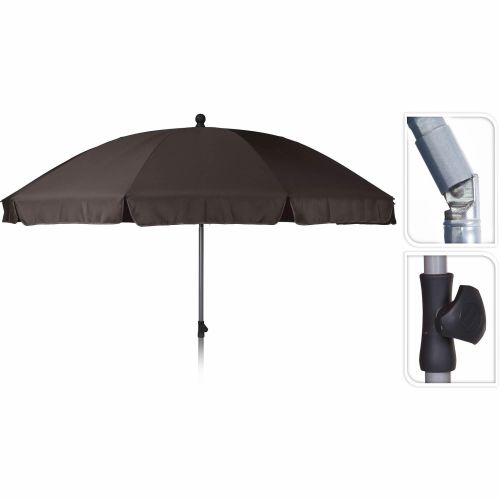 Koopman балконски чадър, таупе, Ф250 (1 бр.)