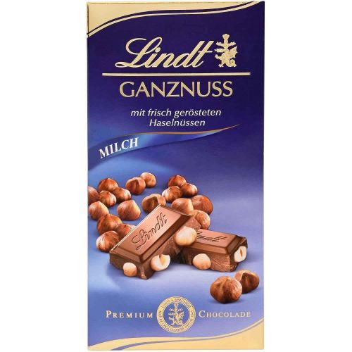 Lindt шоколад Ganznuss (100 г)