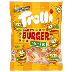 Trolli желирани бонбони мини бургер (170 г)