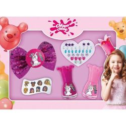 Chlapu Chlap комплект с щипка за коса, 2 лака, 2 декорации (1 бр.)