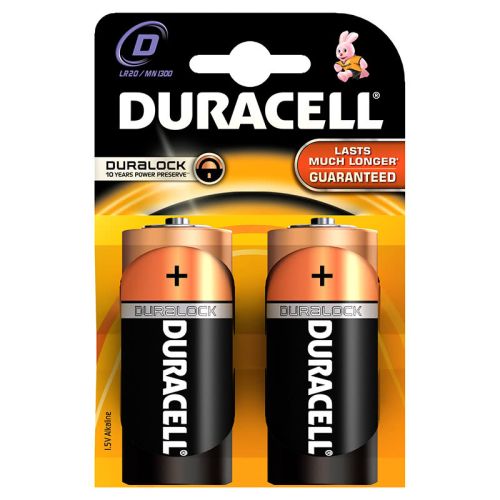 Duracell Basic D батерии (2 бр.)