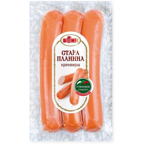 Бони кренвирш Стара планина (280 г)