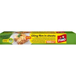 Fino стреч фолио на листове, 29 см х 30 см, 100 броя (1 бр.)