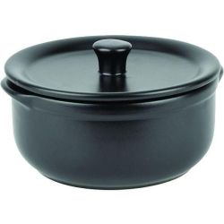 Horecano керамично гювече черен мат 600 мл (1 бр.)