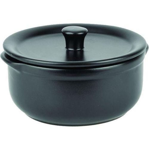 Horecano керамично гювече черен мат 600 мл (1 бр.)