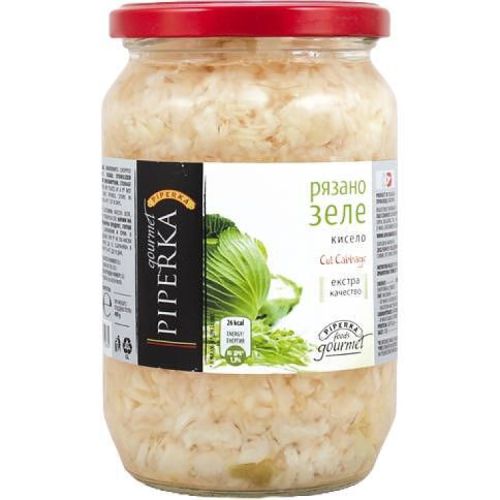 Piperka рязано кисело зеле (680 г)
