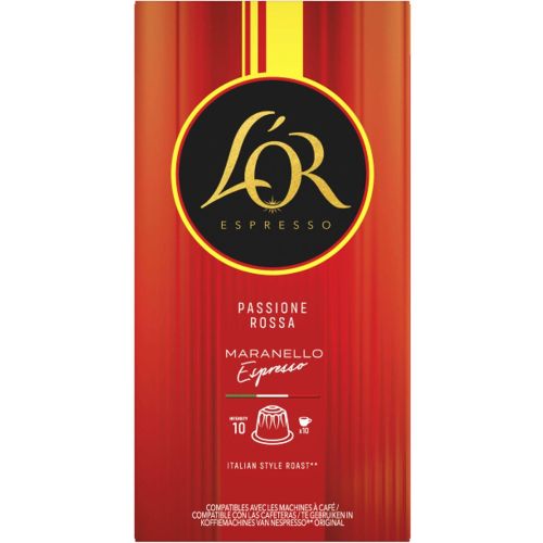 L'OR Espresso Maranello кафе капсули съвместими с Nespresso, 52 г (10 бр.)