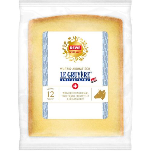 REWE Le Gruyere сирене отлежало 12 месеца (150 г)