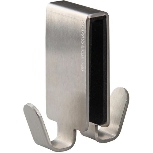 Fackelmann двойна кука за душ кабина, инокс (1 бр.)