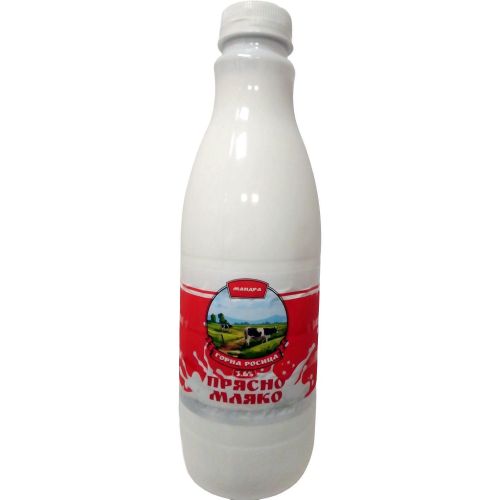 Мандра Горна Росица прясно мляко 3.6% (1 л)