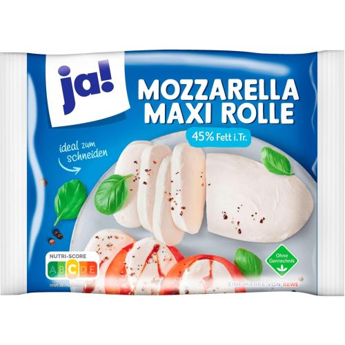JA! моцарела макси 45% (330 г)