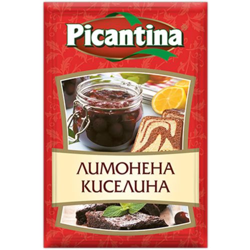 Picantina лимонена киселина (10 г)