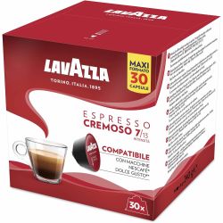 Lavazza Maxi Cremoso кафе капсули, съвместими с Nescafe Dolce Gusto (30 бр.)