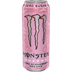 Monster Ultra Strawberry енергийна напитка (500 мл)