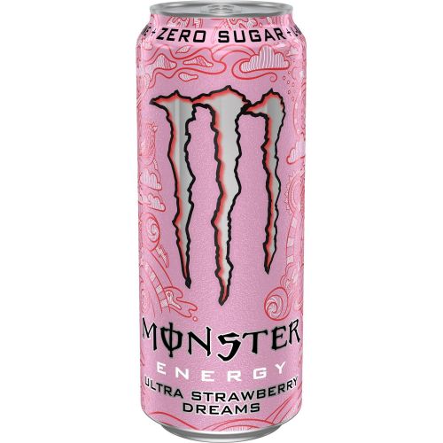 Monster Ultra Strawberry енергийна напитка (500 мл)