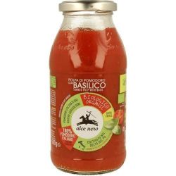 Alce Nero био доматена пулпа с босилек (500 г)