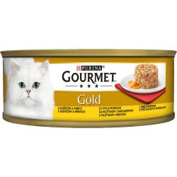 Purina Gourmet Gold Savoury храна за котки пиле и моркови (85 г)