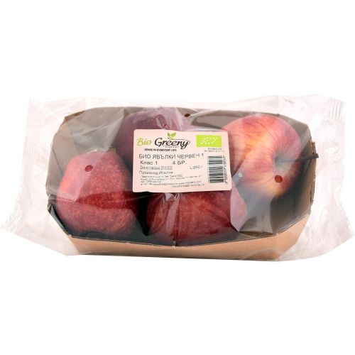 Bio Greeny био червени ябълки (4 бр.)