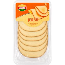 НДН Jermi жълто пушено сирене натурално, слайс (150 г)