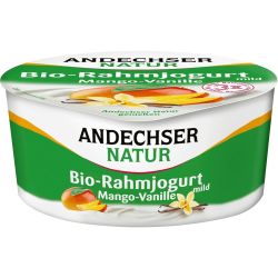 Andechser Natur био йогурт манго и ванилия 10% (150 г)
