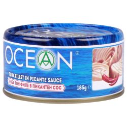 Ocean риба тон филе в пикантен сос (185 г)