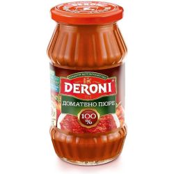 Deroni доматено пюре (510 г)