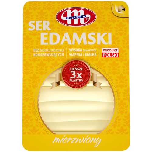 Mlekovita сирене едам, слайс (150 г)
