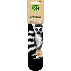 Happy Foottopia Print чорапи лемур бамбук 78%, размер 43 - 46 (1 бр.)