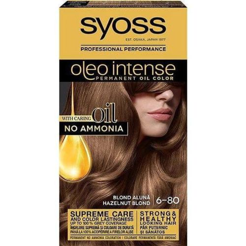 Syoss Oleo Intense Hazelnut Blond боя за коса, 6-80 (1 бр.)