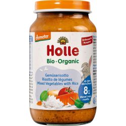 Holle био пюре ризото със зеленчуци (220 г)